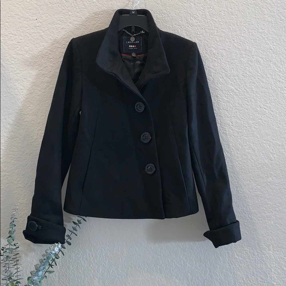 1 Madison black coat